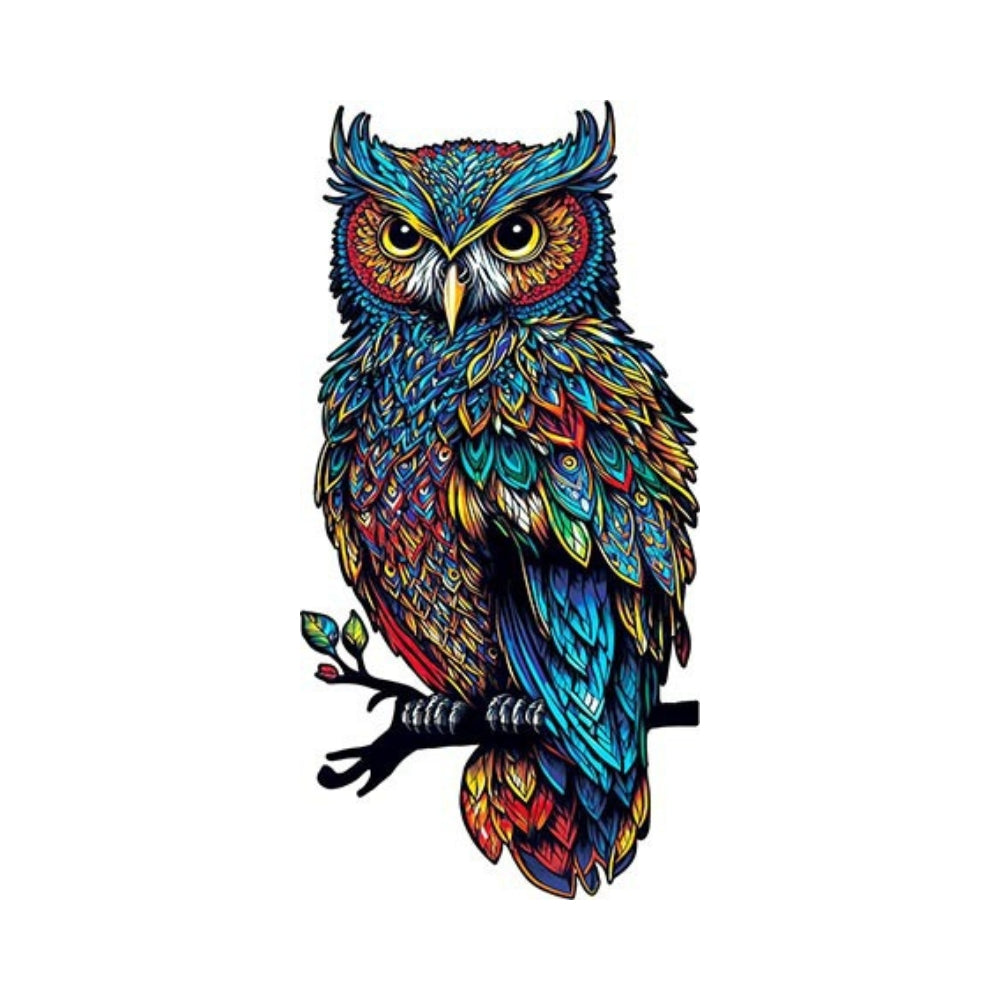 Owl Wooden Jigsaw Puzzle