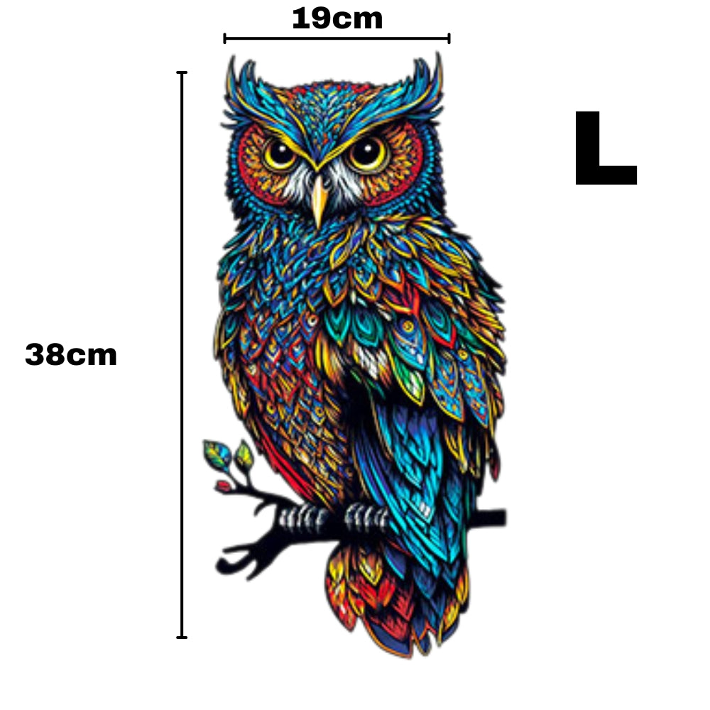 Owl Wooden Jigsaw Puzzle