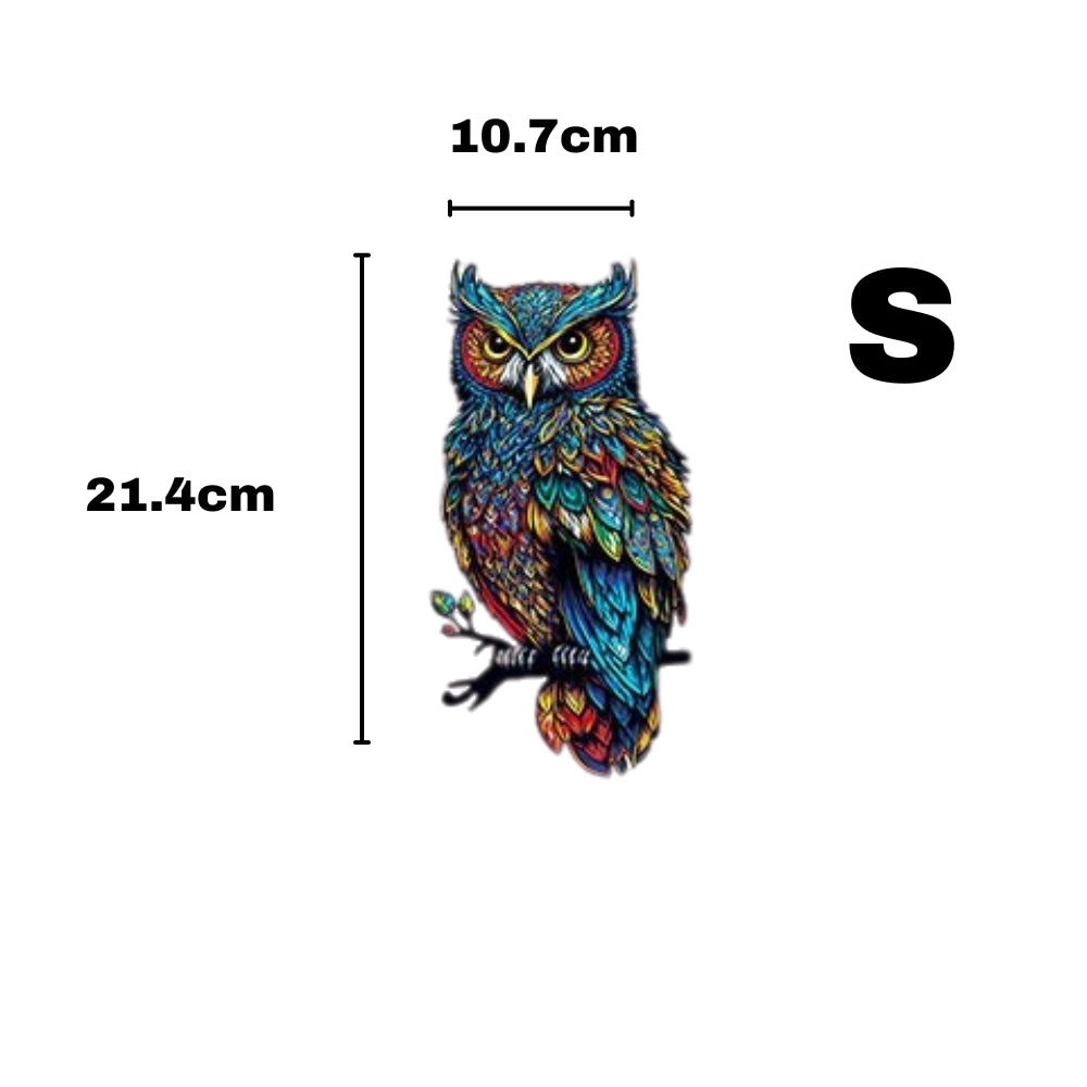 Owl Wooden Jigsaw Puzzle