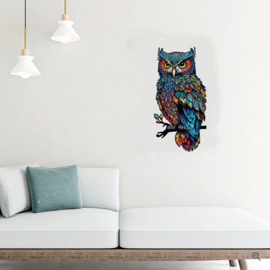 Owl Wooden Jigsaw Puzzle