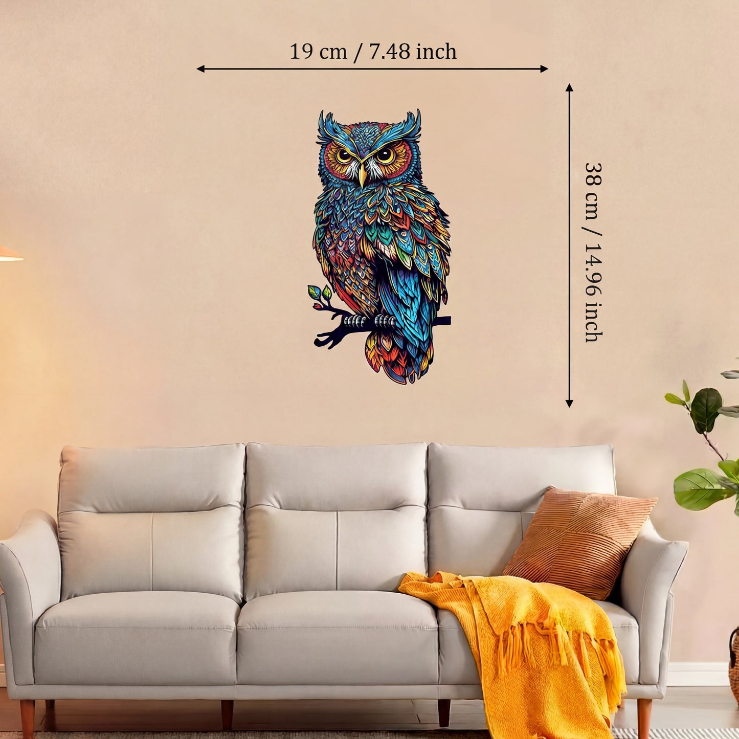 Owl Wooden Jigsaw Puzzle